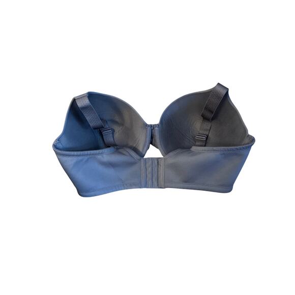 Vanity Fair Beauty Back Smoothing Bra Steele Underwire Molded Cup 38DD E - Picture 7 of 7